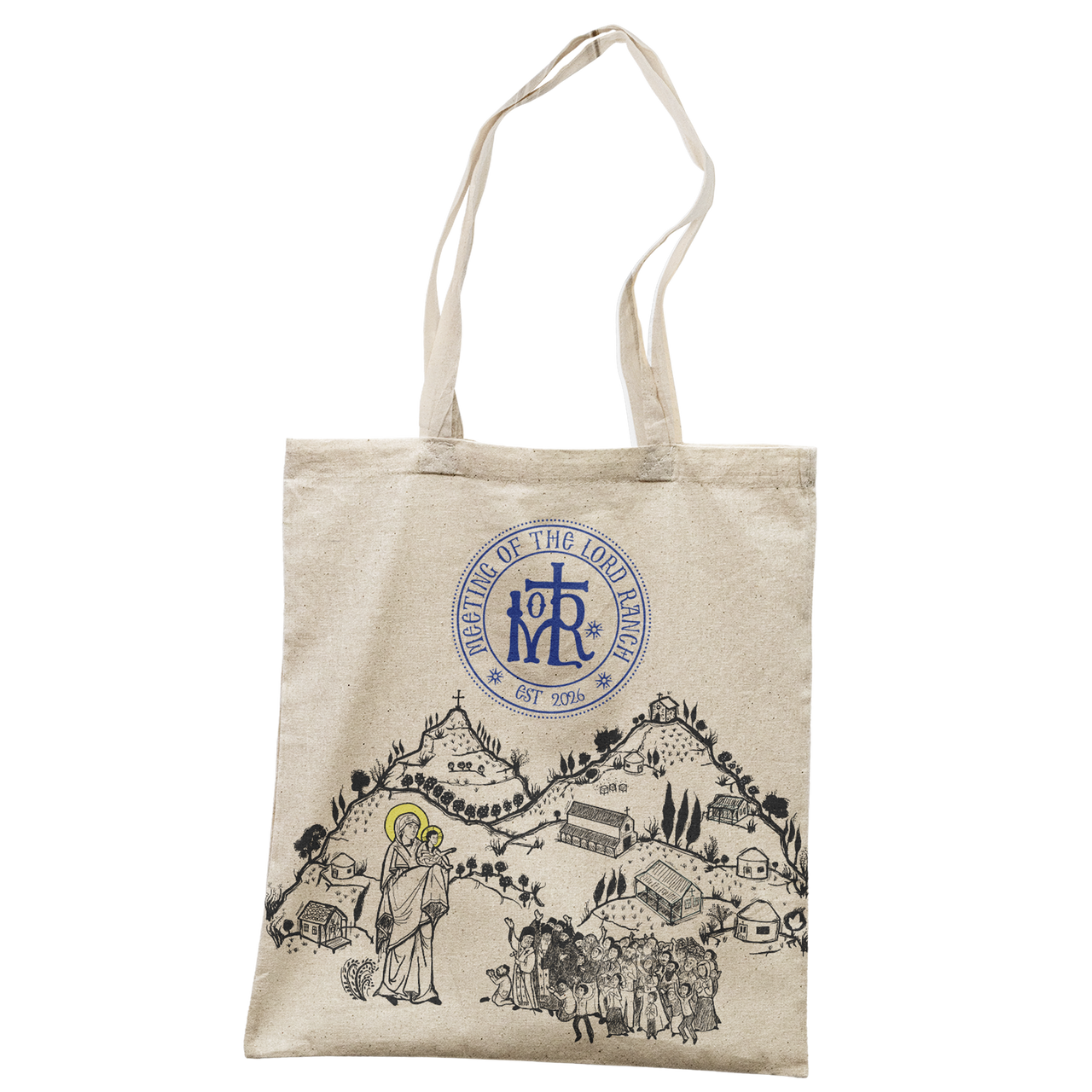 Meeting of the Lord Tote Bag
